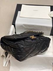 Chanel | Large Calfskin Bubbly Flap Bag Black - AS2234 - 29.5x20x12.5cm - 2