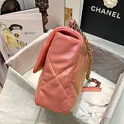 Chanel | 19 Flap Bag Pink- AS1161 - 30cm - 4