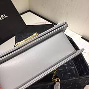 CHANEL | Boy Chanel Small Flap Bag With Handle Cornflower- AS2117 - 20cm - 3