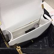 CHANEL | Boy Chanel Small Flap Bag With Handle White- AS2117 - 25cm - 2