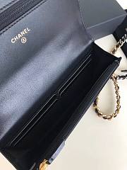 Chanel | 19 Classic Leather Chain Wallet Black - AP0957 - 19x11.5x7cm - 6