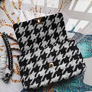 Chanel | 19  Flap Bag in Houndstooth Tweed - 30cm - 6