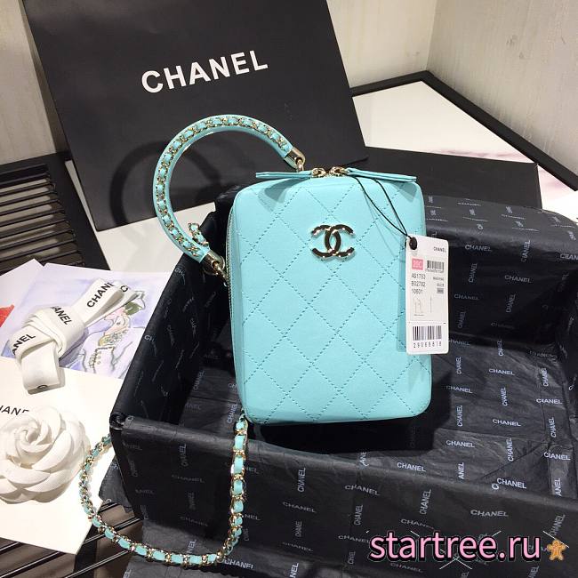 CHANEL| Small Camera Bag Blue - AS1753 - 17.5x14x7cm - 1