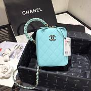 CHANEL| Small Camera Bag Blue - AS1753 - 17.5x14x7cm - 1