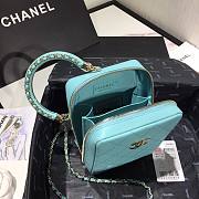 CHANEL| Small Camera Bag Blue - AS1753 - 17.5x14x7cm - 3