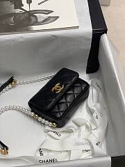 CHANEL | Flap Card Holder With Chain - AP2185 - 12cm - 6