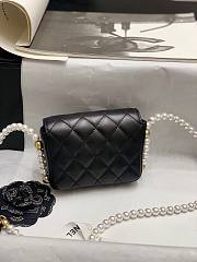 CHANEL | Flap Card Holder With Chain - AP2185 - 12cm - 4