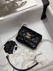 CHANEL | Flap Card Holder With Chain - AP2185 - 12cm - 2