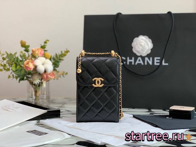 CHANEL | Clutch With Chain Black - AP2291 - 15.3 × 10.5 × 6.5 cm - 1