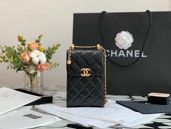 CHANEL | Clutch With Chain Black - AP2291 - 15.3 × 10.5 × 6.5 cm