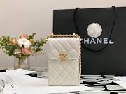 CHANEL | Clutch With Chain White - AP2291 - 15.3 × 10.5 × 6.5 cm - 1