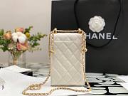 CHANEL | Clutch With Chain White - AP2291 - 15.3 × 10.5 × 6.5 cm - 3