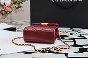 CHANEL | Clutch With Chain Red - AP2291 - 15.3 × 10.5 × 6.5 cm - 4