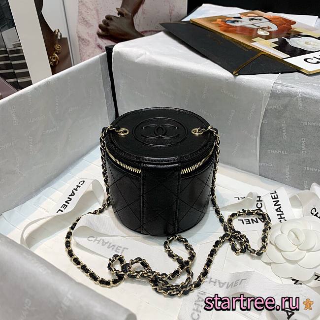 CHANEL | Small Vanity With Chain Black - AP2193 - 9 × 10 × 10 cm - 1