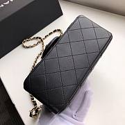 CHANEL | Mini Flap Bag Black Lambskin - A35200 - 17cm - 3