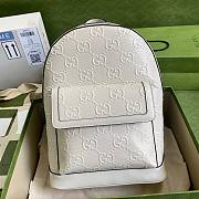 Gucci | GG Embossed Backpack - 658579 - 27×37×13cm - 6