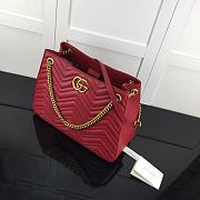 GUCCI | GG Marmont Matelassé Shoulder Bag- 453569 - 36x27x14cm - 4