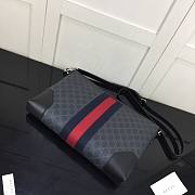 GUCCI | GG Black Messenger Bag- 474139 - 35.5x25x4cm - 6