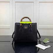 Gucci | Diana Small Black Tote Bag - 660195 - 27x24x11cm - 1