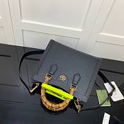 Gucci | Diana Small Black Tote Bag - 660195 - 27x24x11cm - 4