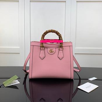 Gucci | Diana Small Pastel Pink Tote Bag - 660195 - 27x24x11cm