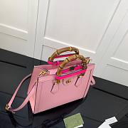 Gucci | Diana Small Pastel Pink Tote Bag - 660195 - 27x24x11cm - 6