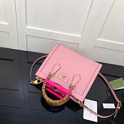 Gucci | Diana Small Pastel Pink Tote Bag - 660195 - 27x24x11cm - 4