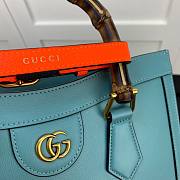 Gucci | Diana Small Light BLue Tote Bag - 660195 - 27x24x11cm - 2