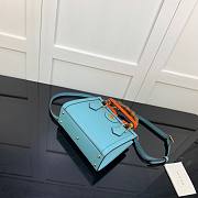 Gucci | Diana Mini Light Blue Tote Bag - 655661 - 20x16x10cm - 5