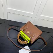 Gucci | Diana Mini Brown Tote Bag - 655661 - 20x16x10cm - 4