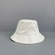 CELINE | Bucket Hat In Denimoptic White - 4