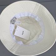CELINE | Bucket Hat In Denimoptic White - 3