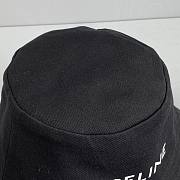 CELINE | Bucket Hat In Denimoptic Black - 5