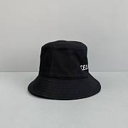 CELINE | Bucket Hat In Denimoptic Black - 2