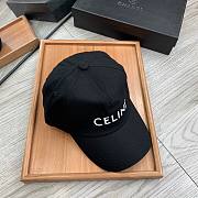 CELINE | Baseball Cap Black Cotton - 4