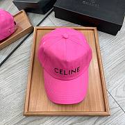 CELINE | Baseball Cap Pink Cotton - 1