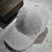 GUCCI | Baseball White Hat - 1