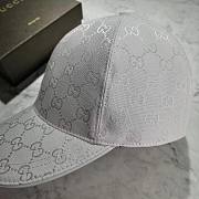 GUCCI | Baseball White Hat - 2