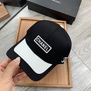 CHANEL | Hat With Logo Black - 4
