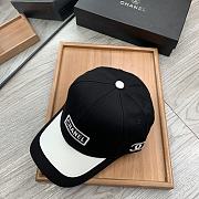 CHANEL | Hat With Logo Black - 3