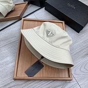 PRADA | Re-Nylon Bucket Beige Hat - 3