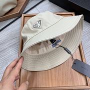 PRADA | Re-Nylon Bucket Beige Hat - 2