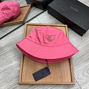 PRADA | Re-Nylon Bucket Pink Hat - 1