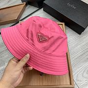 PRADA | Re-Nylon Bucket Pink Hat - 6