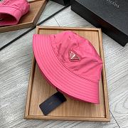 PRADA | Re-Nylon Bucket Pink Hat - 4