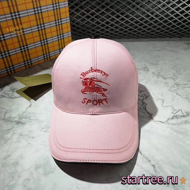 BURBERRY | Pink Sport Hat - 1