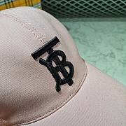 BURBERRY | Pink Hat With Logo - 2