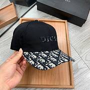 DIOR | Black/ Oblique Hat - 5