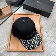 DIOR | Black/ Oblique Hat - 4