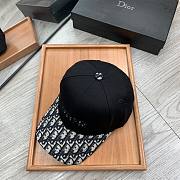 DIOR | Black/ Oblique Hat - 2